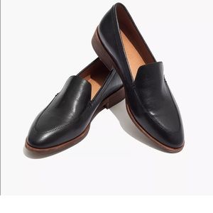 Madewell | Francis Leather Loafer in Black Size 8